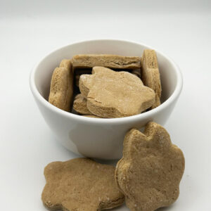 peanut butter and banana biscuit