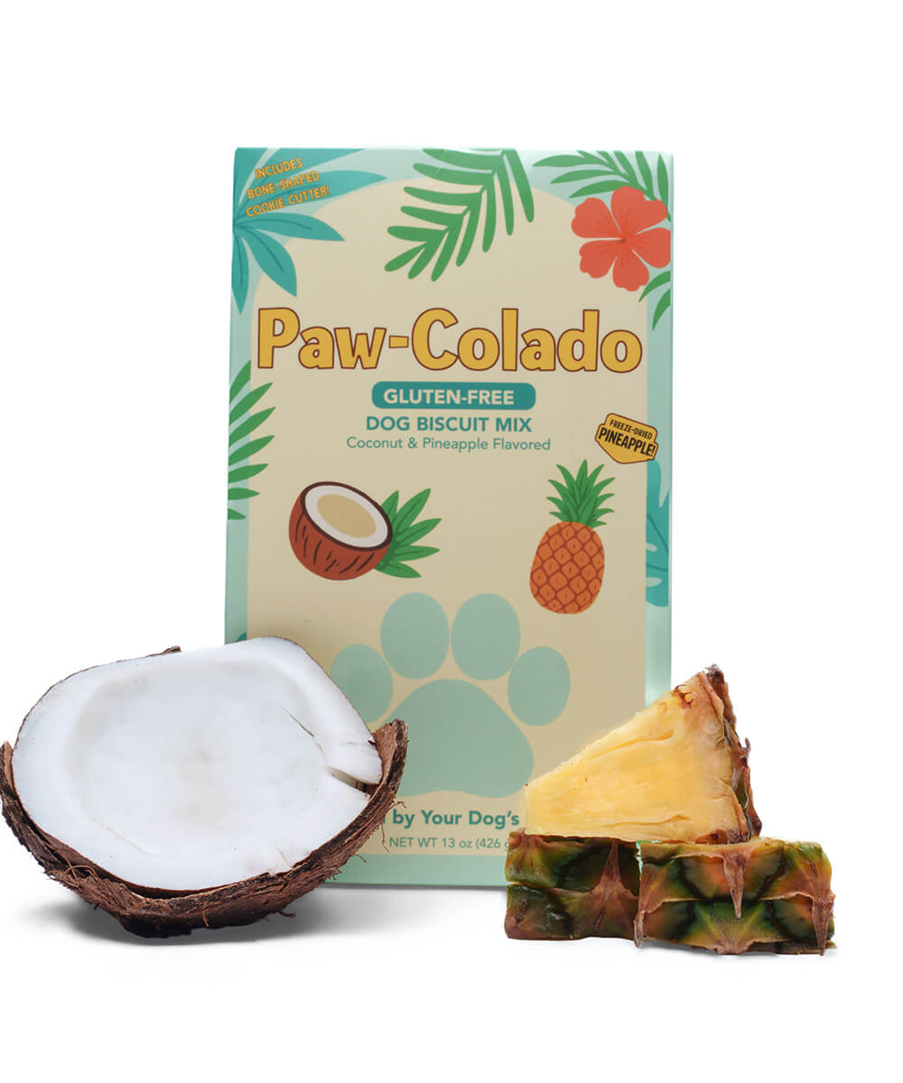 paw colado dog biscuit mix