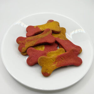 beet and sweet potato dog treats